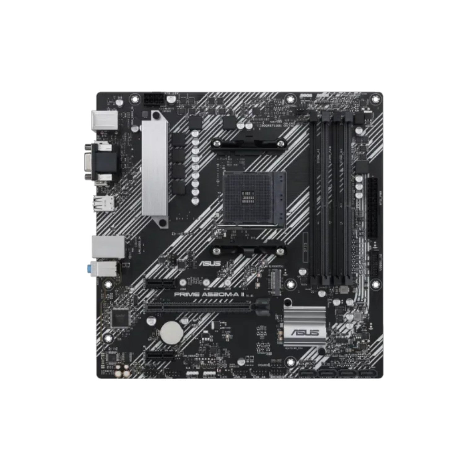 Asus PRIME A520M-A II AM4 micro ATX Motherboard (AAMD6030)