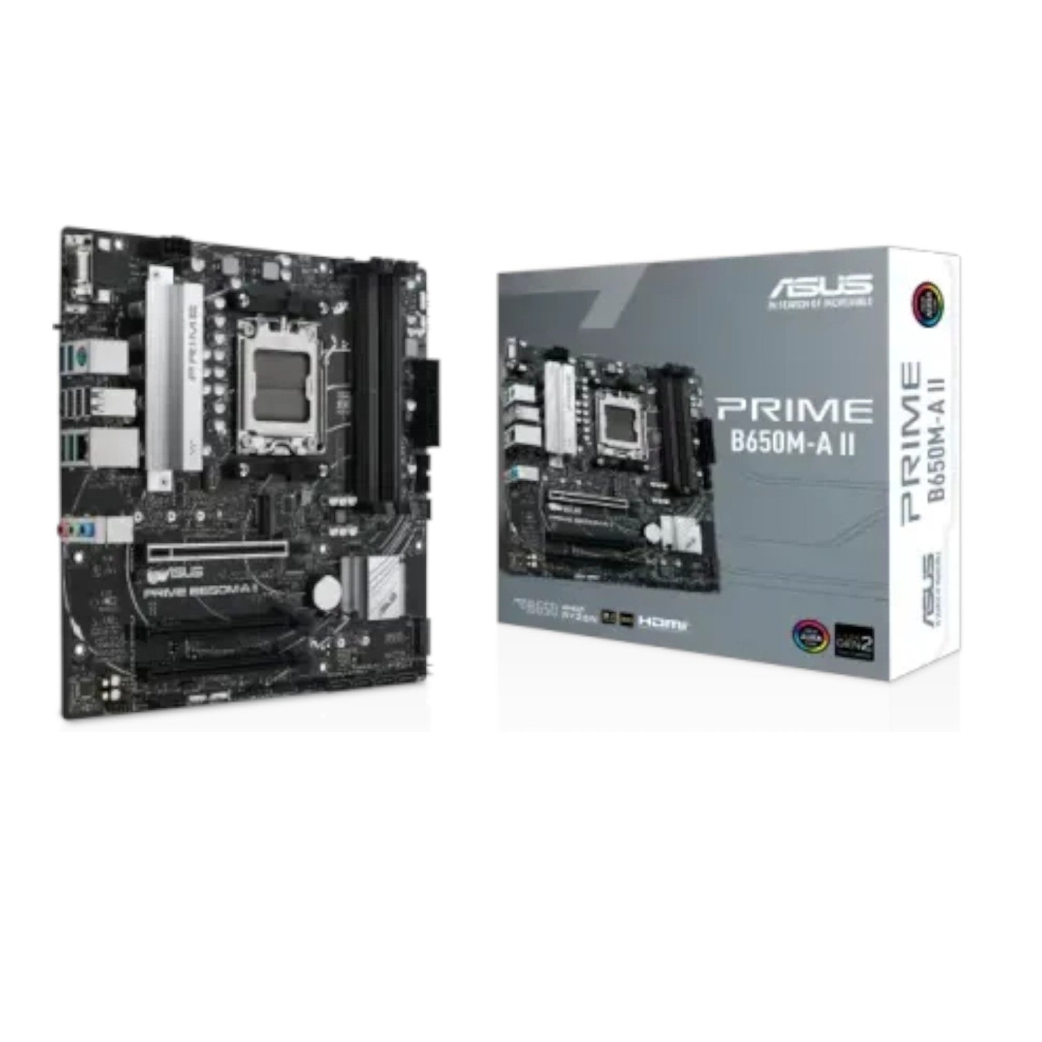 Asus PRIME B650M-A II AM5 mATX Motherboard (AAMD6025)