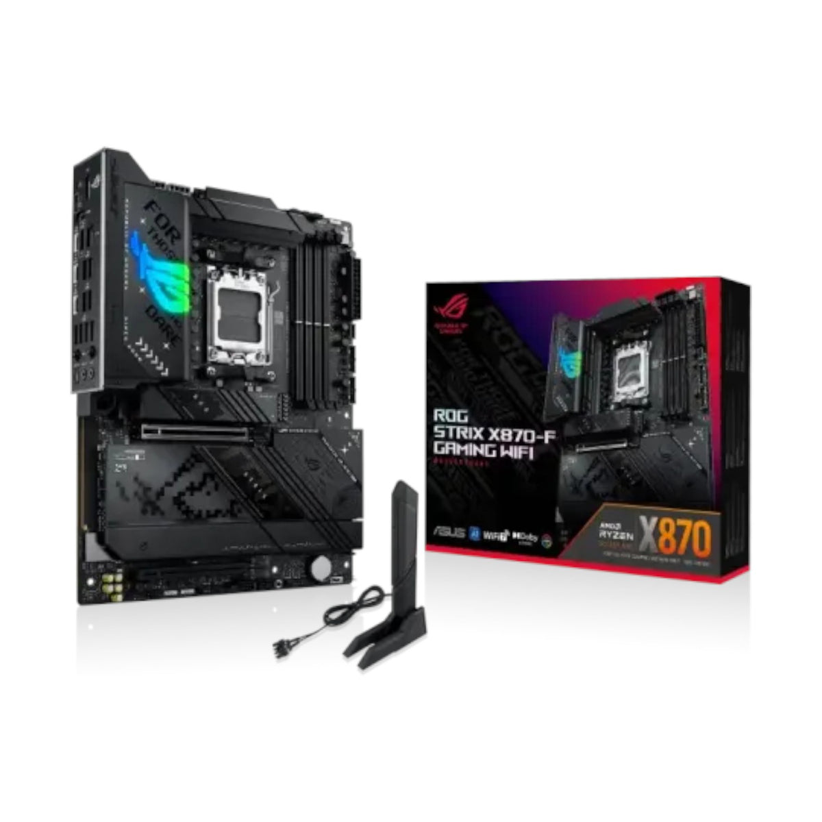 Asus ROG STRIX X870-F GAMING WIFI DDR5 AMD AM5 ATX Motherboard (AAMD6004)