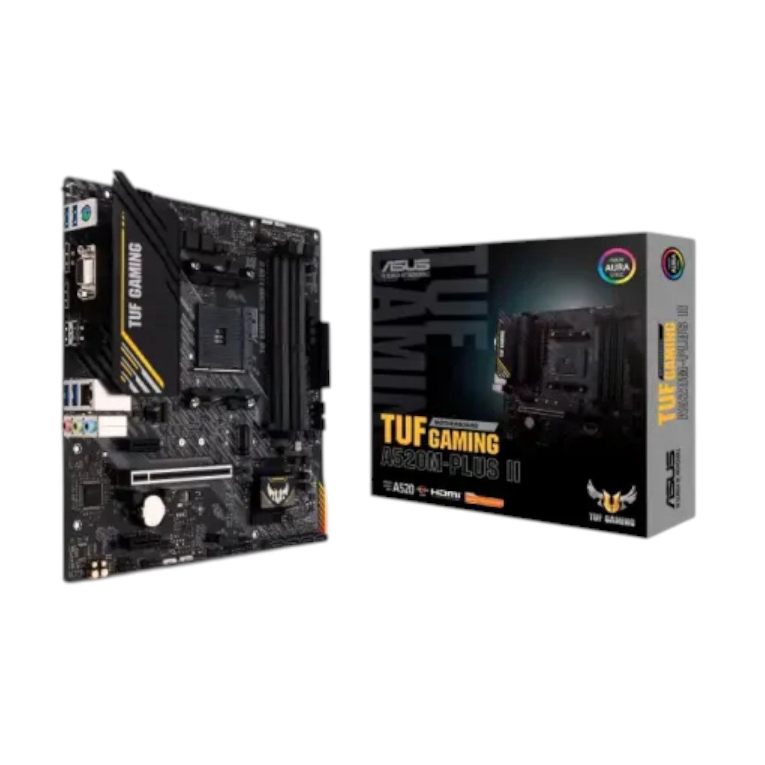 Asus TUF GAMING A520M-PLUS II AMD AM4 microATX Motherboard (AAMD6028)