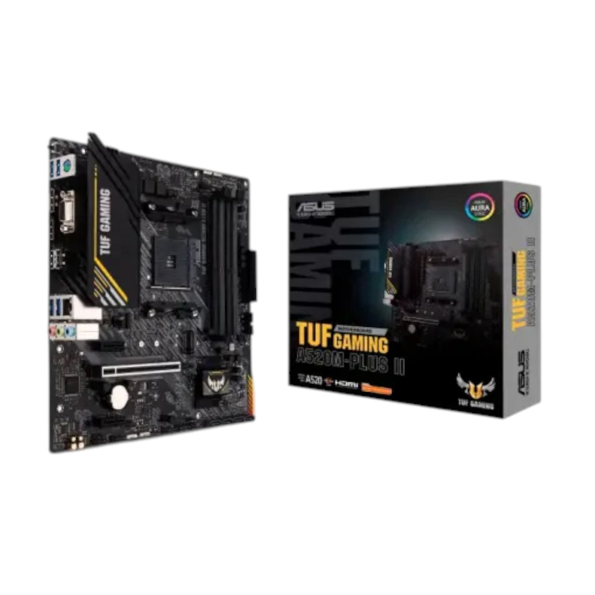 Asus TUF GAMING A520M-PLUS II AMD AM4 microATX Motherboard (AAMD6028)