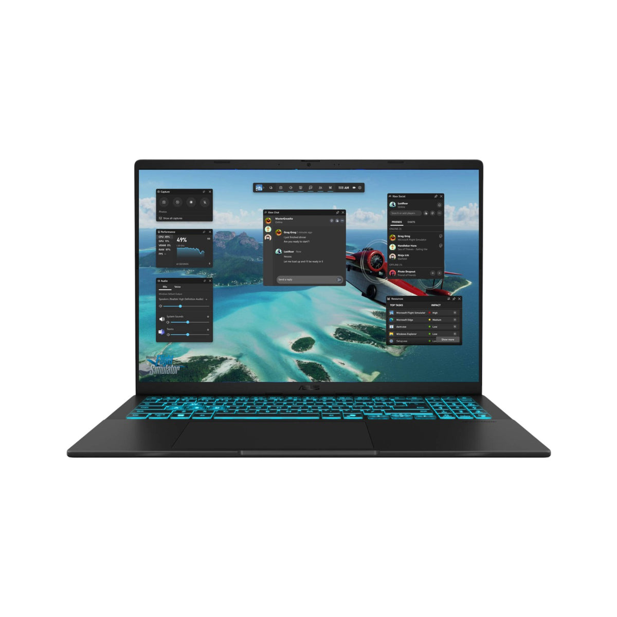 Asus V16 V3607VU Core 5 210H RTX 4050 6GB Graphics 16" WUXGA 144Hz Gaming Laptop (LA1254)