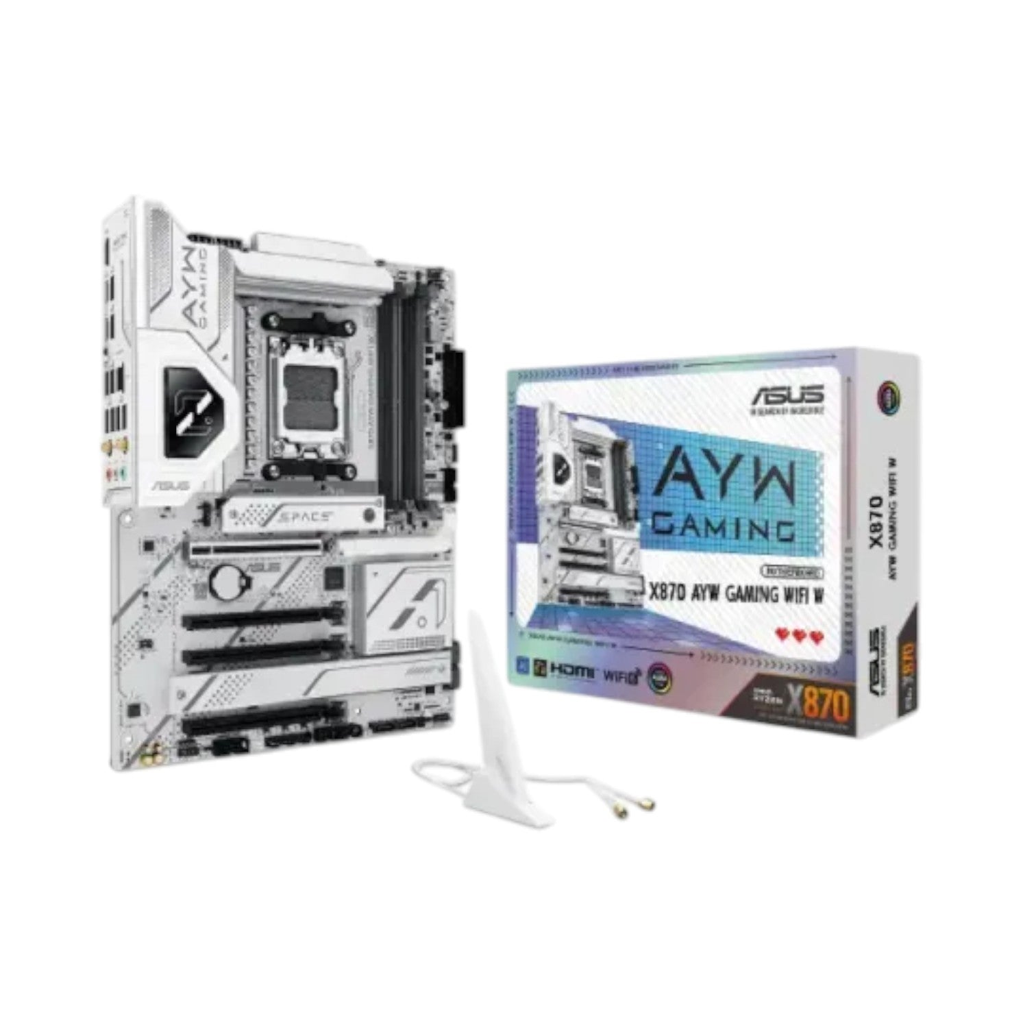 Asus X870 AYW GAMING WIFI W AM5 ATX Motherboard (AAMD6007)