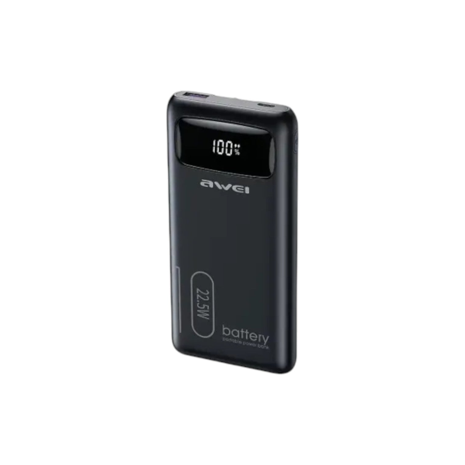 Awei P168K 10000mAh 22.5W Fast Charging Digital Display Power Bank (PBA8012)