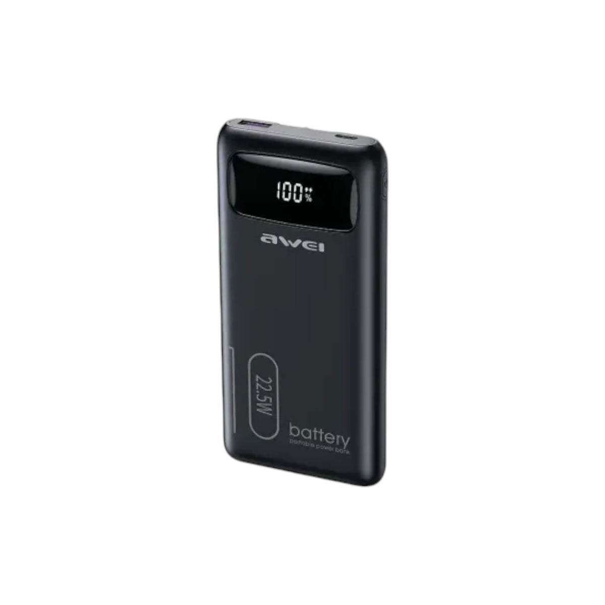 Awei P168K 10000mAh 22.5W Fast Charging Digital Display Power Bank (PBA8012)