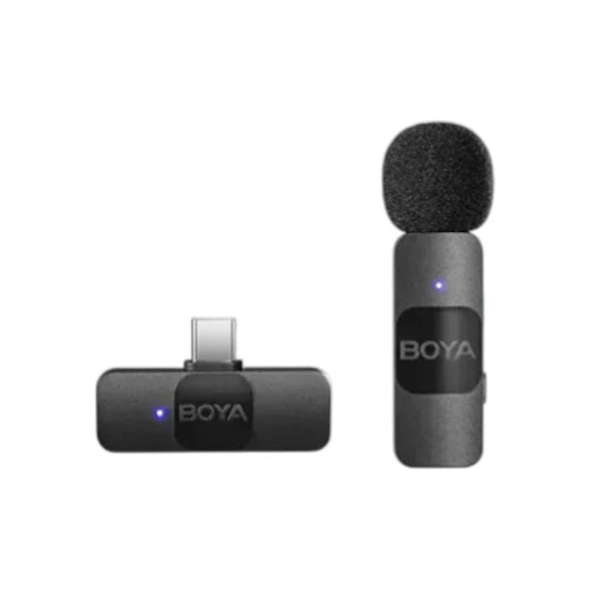 BOYA BY-V10 Ultracompact 2.4GHz Wireless Microphone System for Type-C Device (MPHB17412)