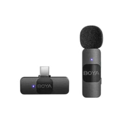 BOYA BY-V10 Ultracompact 2.4GHz Wireless Microphone System for Type-C Device (MPHB17412)