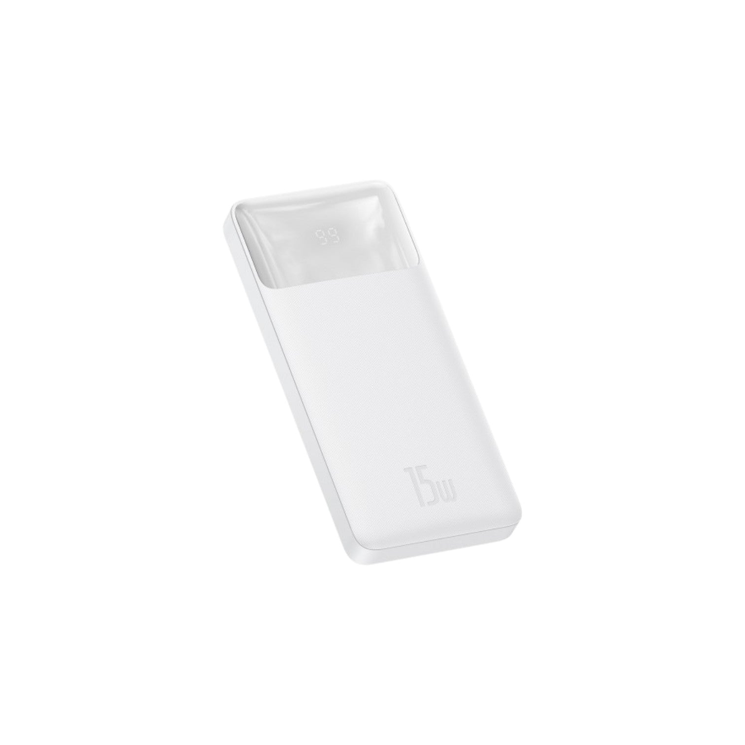 Baseus PPBD20 Bipow Digital Display 15W 20000mAh Power Bank White (PBB7416)