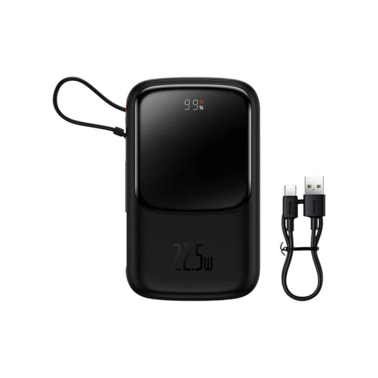 Baseus PPQD2-20i Pro 20000mah Fast Charging Power Bank Black