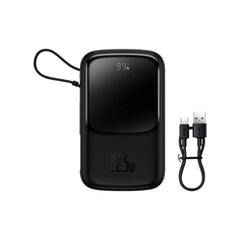 Baseus PPQD2-20i Pro 20000mah Fast Charging Power Bank Black (PBB7402)