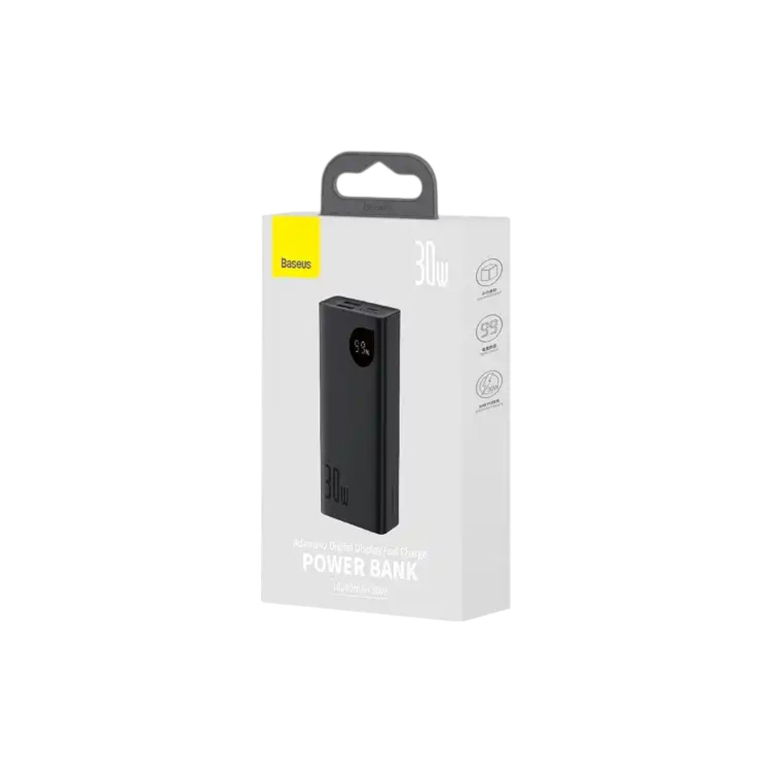 Baseus Adaman 2 PPAD040001 10000mAh 30W Digital Display Fast Charging Power Bank (PBB7415)
