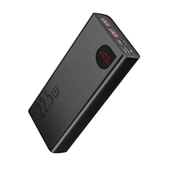 Baseus PPADM10S Adaman Metal Digital Display 22.5W 10000mAh Quick Charge Power Bank (PBB7437)
