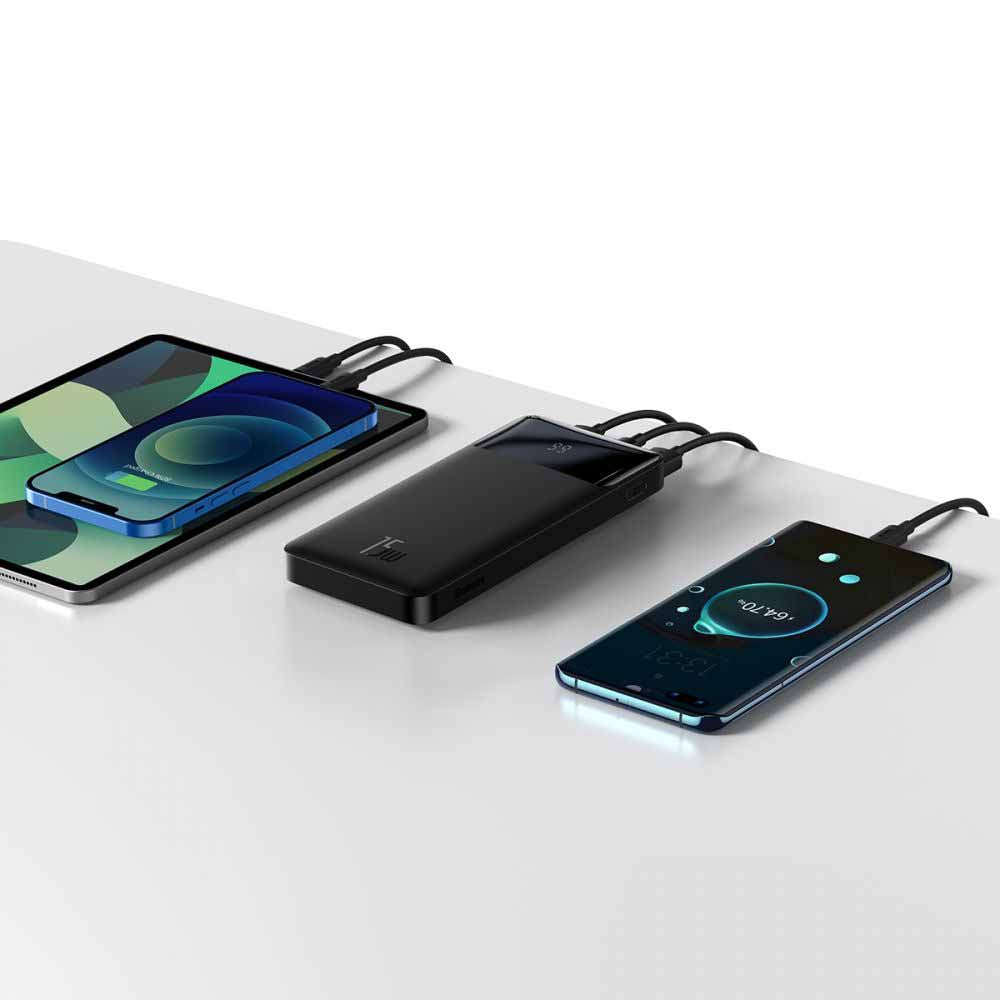Baseus PPBD20 Bipow Digital Display 15W 20000mAh Power Bank (PBB7435)
