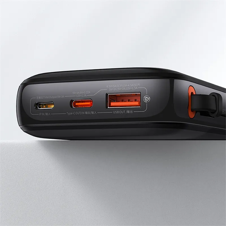 Baseus Qpow Pro+ 20000mAh 22.5W Type-C Fast Charging Power Bank (PBB7431)