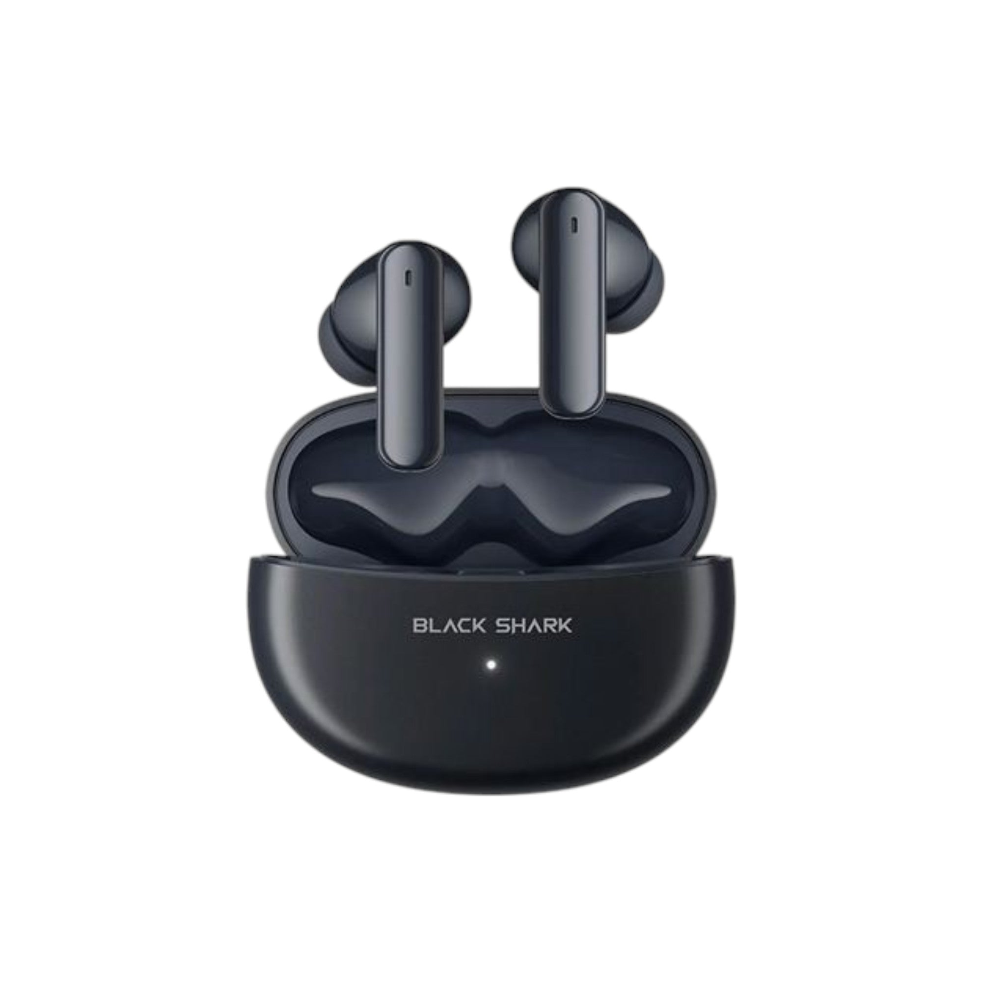 Black Shark T13 TWS wireless earbuds in black, featuring premium sound quality, ergonomic design, and a compact charging case for extended playtime.