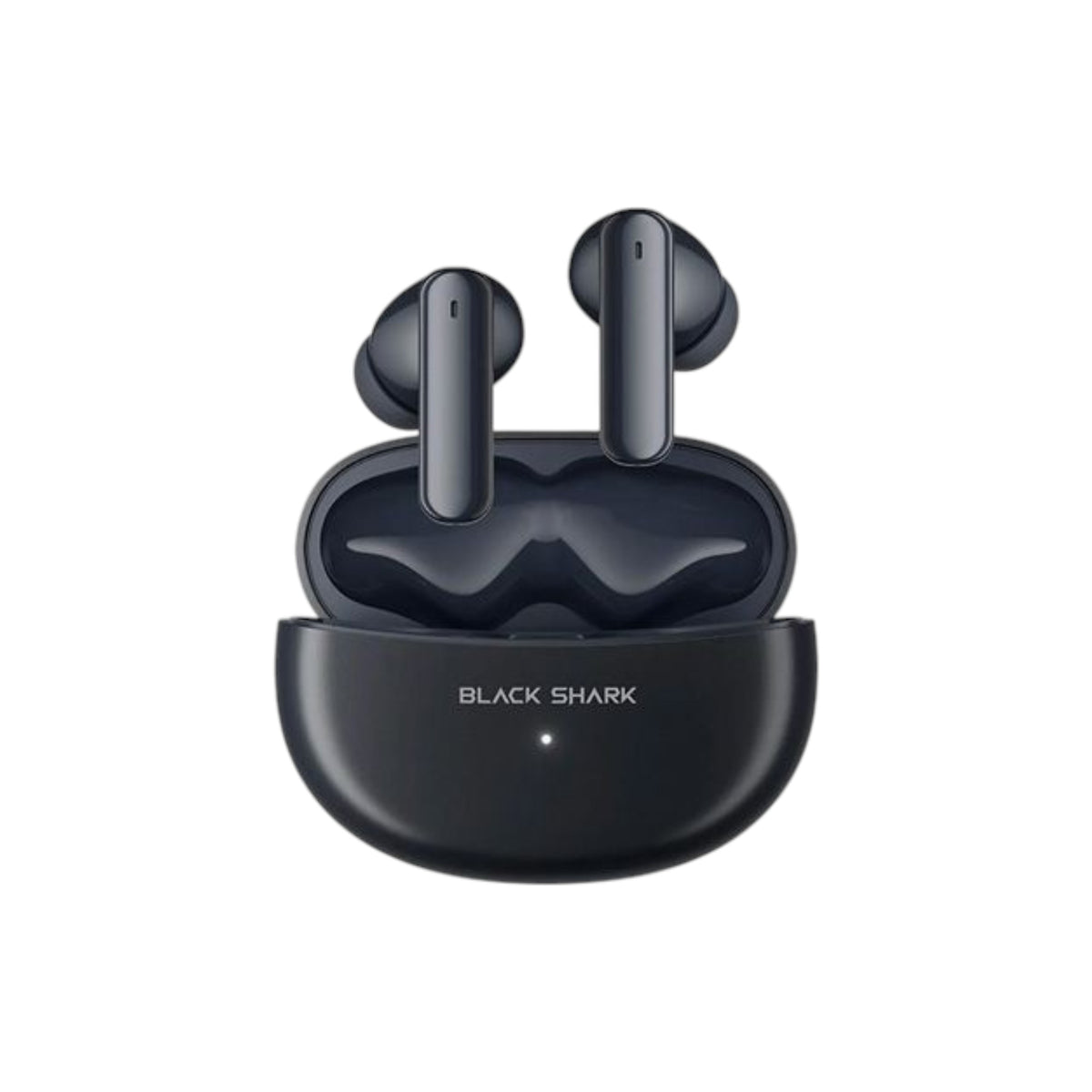 Black Shark T13 TWS wireless earbuds in black, featuring premium sound quality, ergonomic design, and a compact charging case for extended playtime.