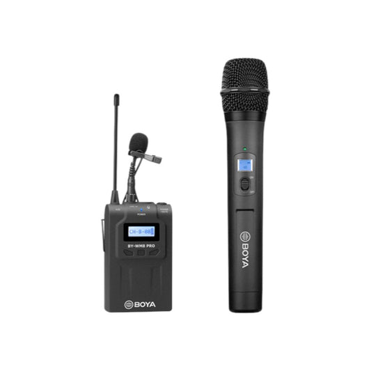 Boya BY-WM8 PRO-K3 UHF Camera-Mount Wireless Handheld Microphone System (MPHB17407)