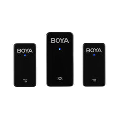 Boya BY-Wmic5-M2 Ultracompact 2.4GHz Dual-Channel Wireless Microphone System (MPHB17408)