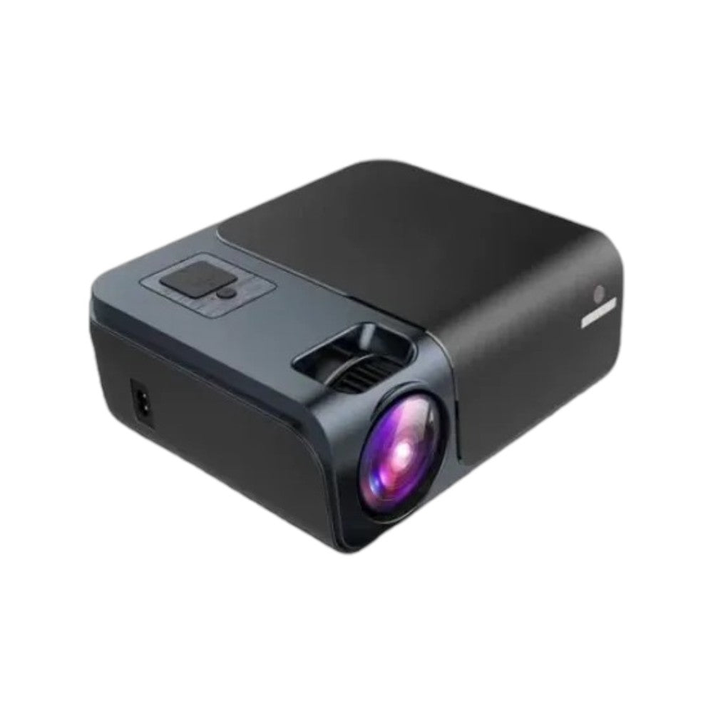 Cheerlux C50B 3800 Lumens Wi-Fi LED multimedia projector in black.