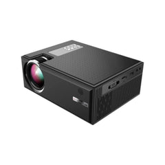 Cheerlux C8 1800 lumens mini LCD projector in black finish.