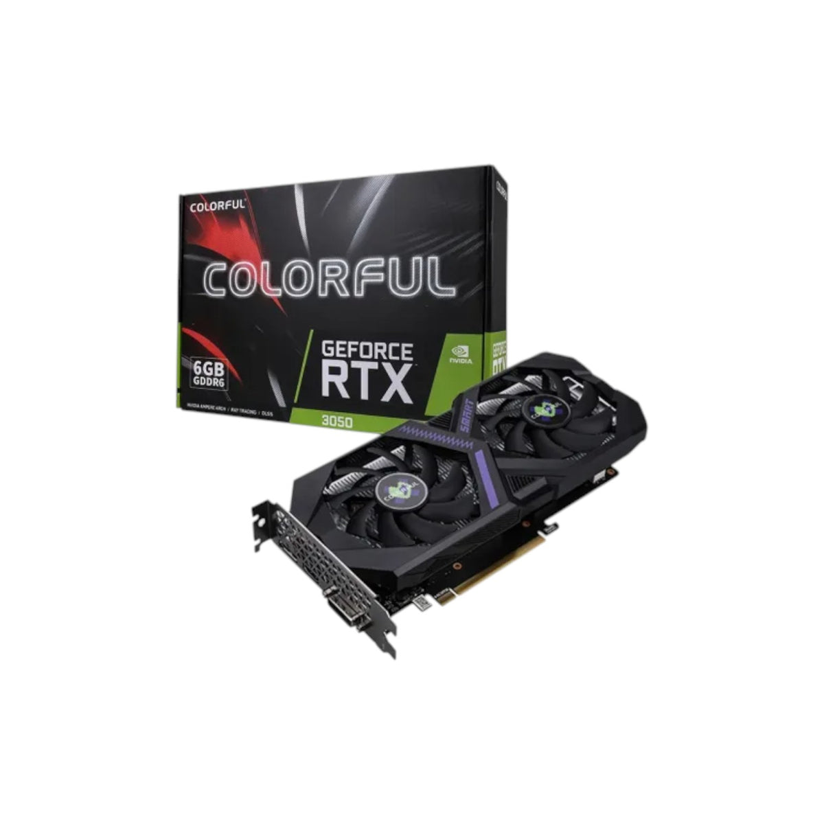 Colorful GeForce RTX 3050 6GB V4-V GDDR6 Graphics Card (GCCF90302)