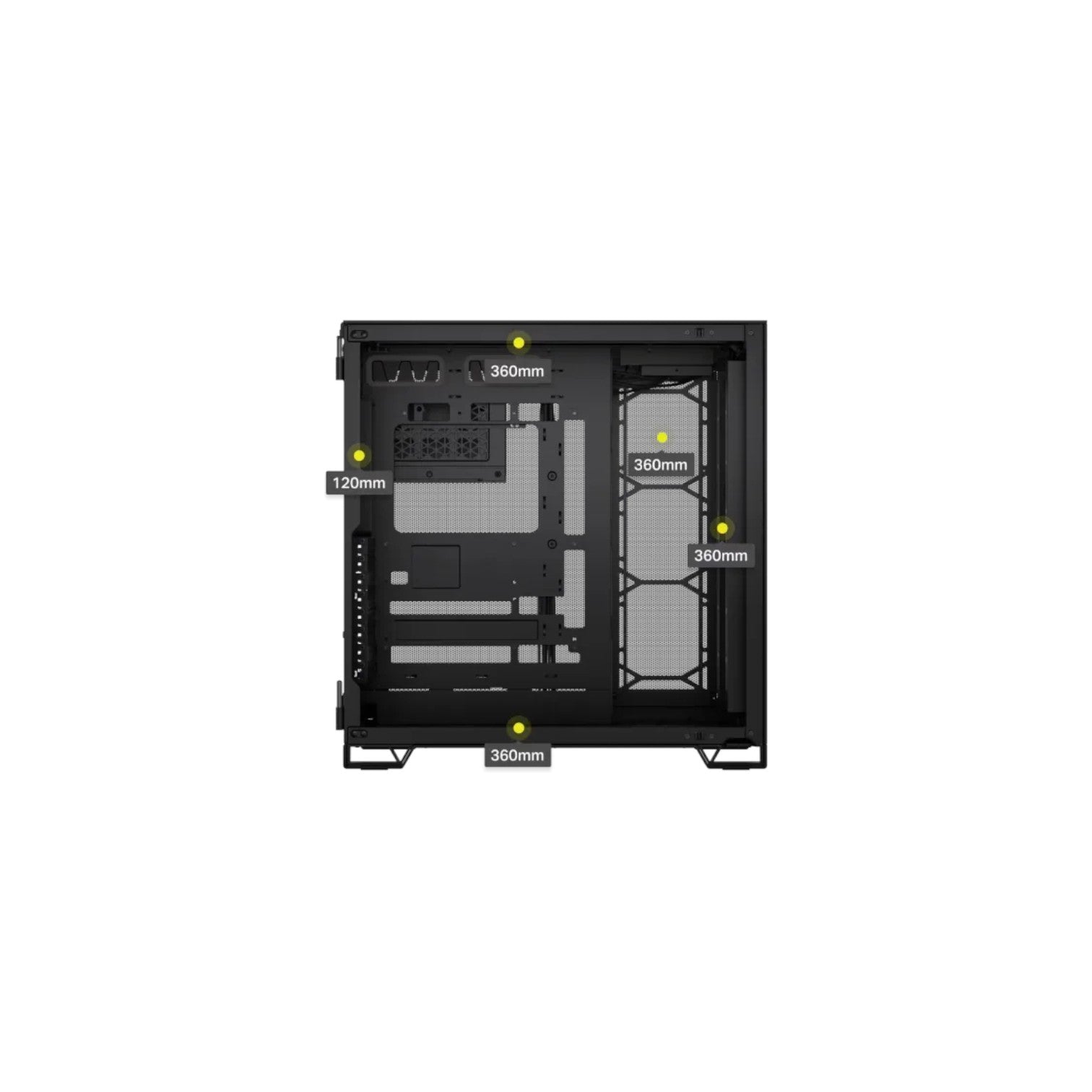 Corsair 6500D AIRFLOW Mid-Tower Dual Chamber Casing (PCCC9210)