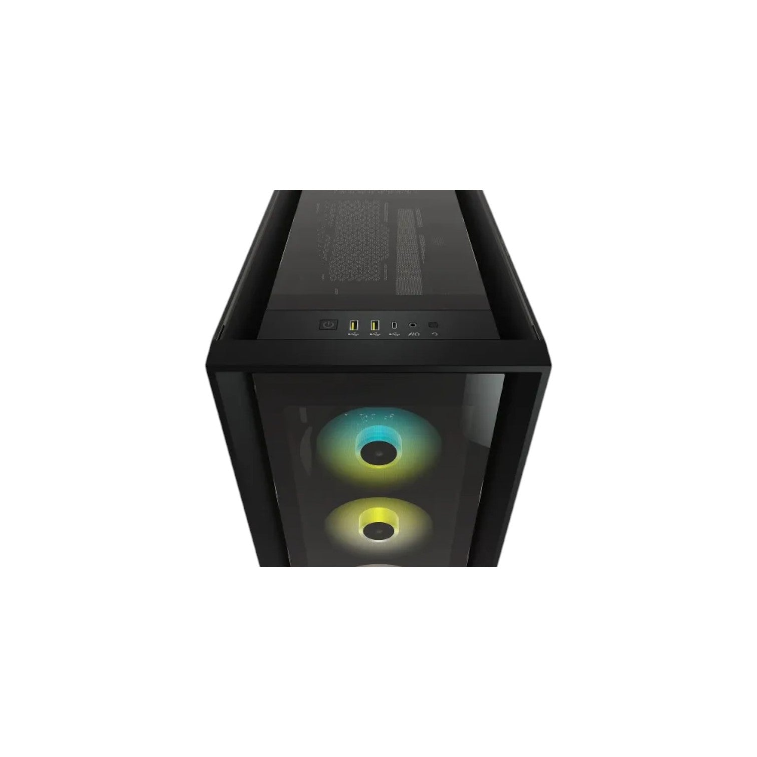Corsair iCUE 5000X RGB Tempered Glass Mid-Tower ATX PC Smart Case Black (PCCC9209)