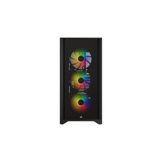 Corsair iCUE 4000X RGB Tempered Glass Mid-Tower ATX Casing