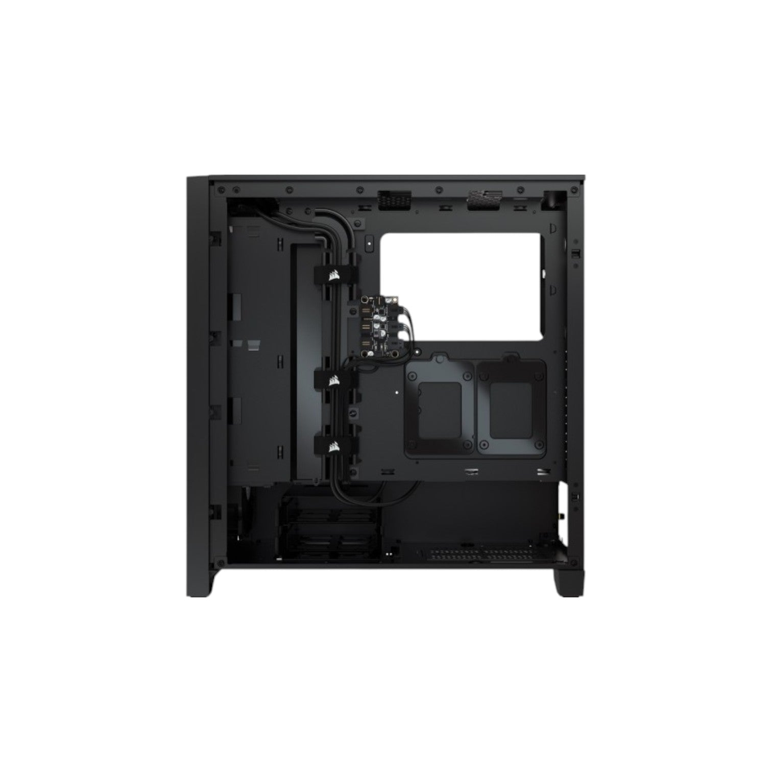 Corsair iCUE 4000X RGB Tempered Glass Mid-Tower ATX Casing (PCCC9216)