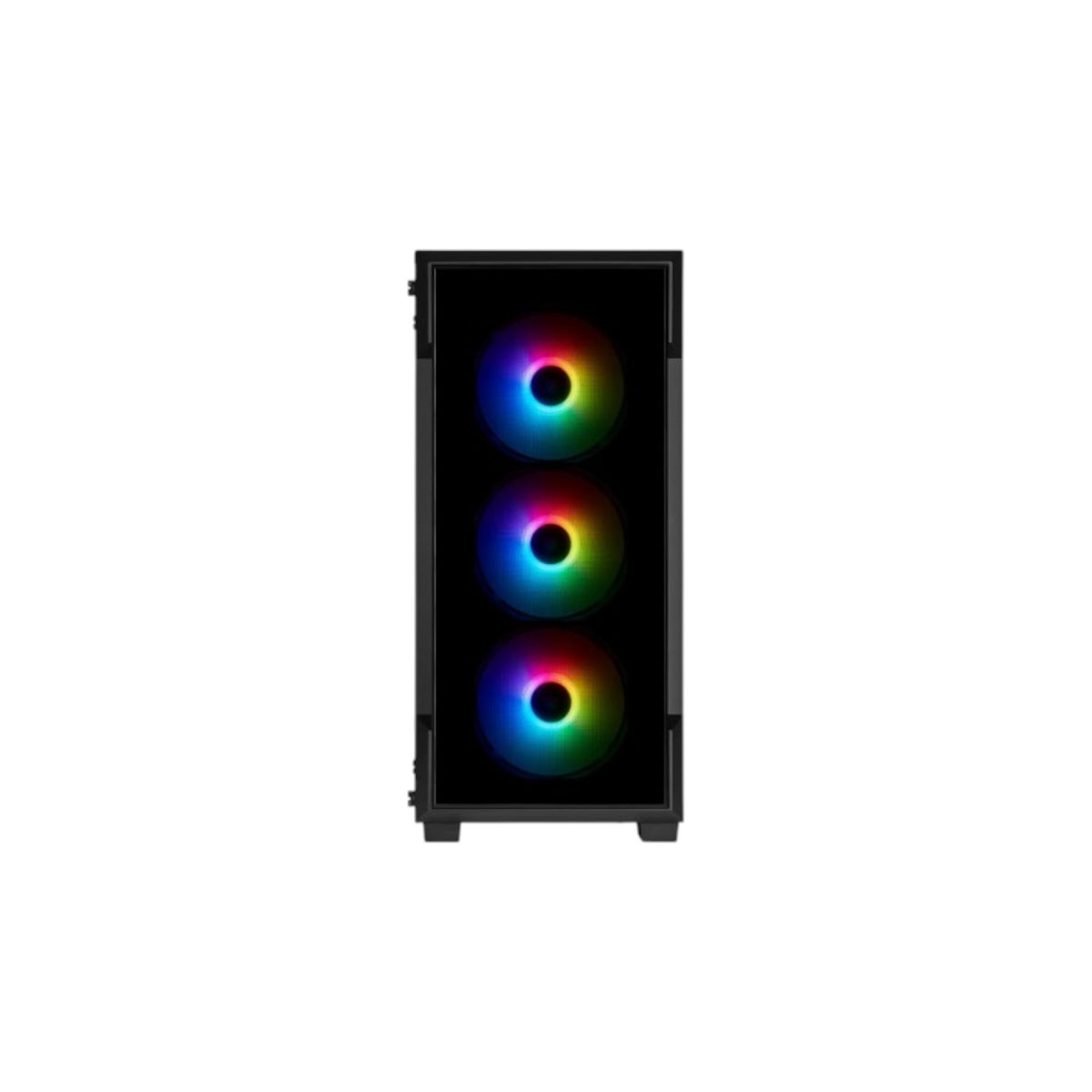Corsair iCUE 220T RGB Tempered Glass Mid-Tower Smart Case -Black (PCCC9224)