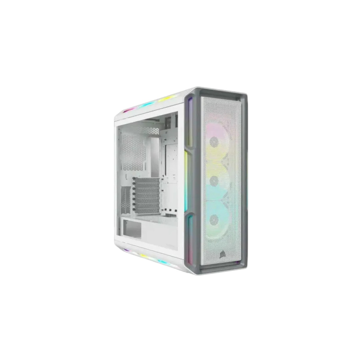 Corsair iCUE 5000T RGB Tempered Glass Mid-Tower ATX Casing White (PCCC9203)
