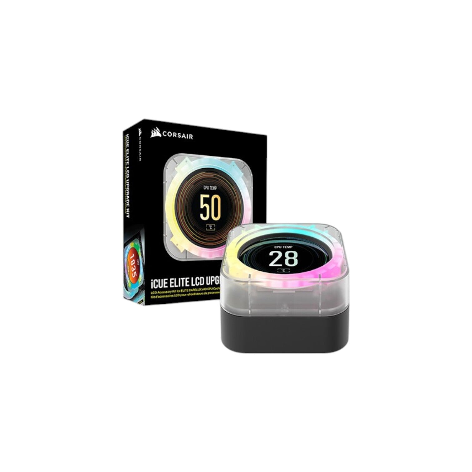 Corsair iCUE ELITE CPU Cooler LCD Display Ice Upgrade Kit (CPUC17001)