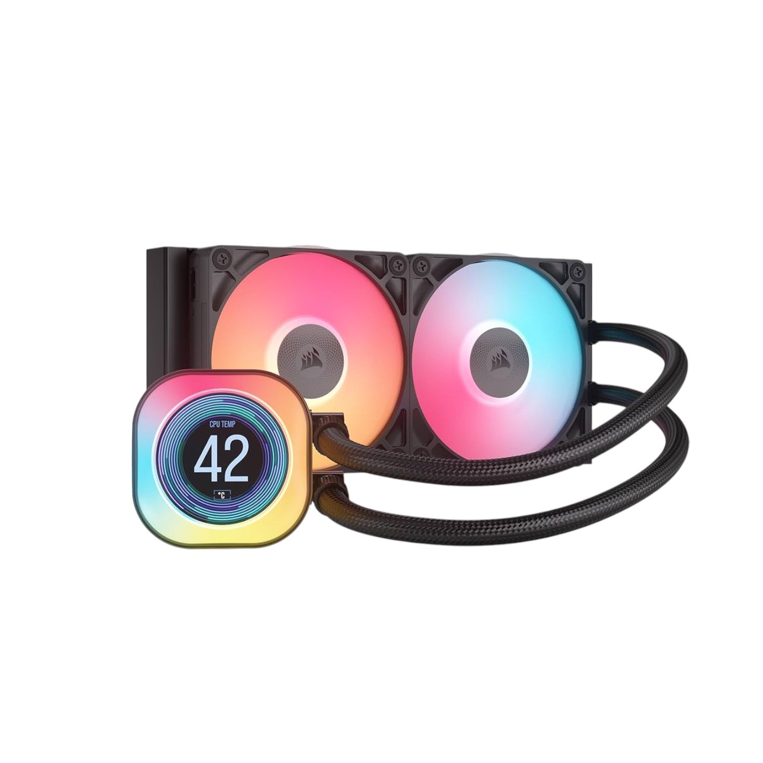 Corsair iCUE LINK TITAN 240 RX LCD 240mm RGB Liquid CPU Cooler(CPUC17008)