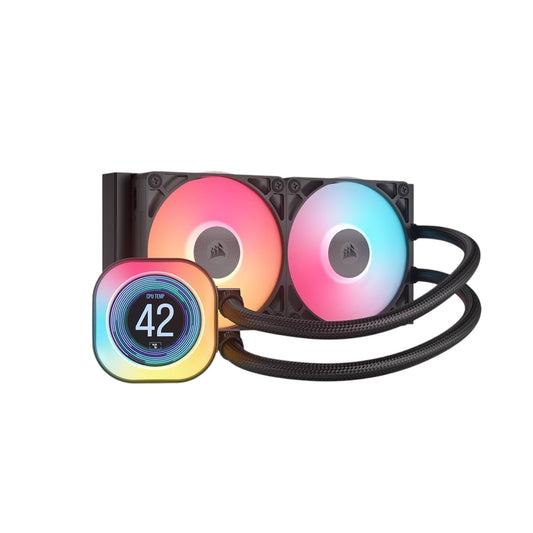Corsair iCUE LINK TITAN 240 RX LCD 240mm RGB Liquid CPU Cooler