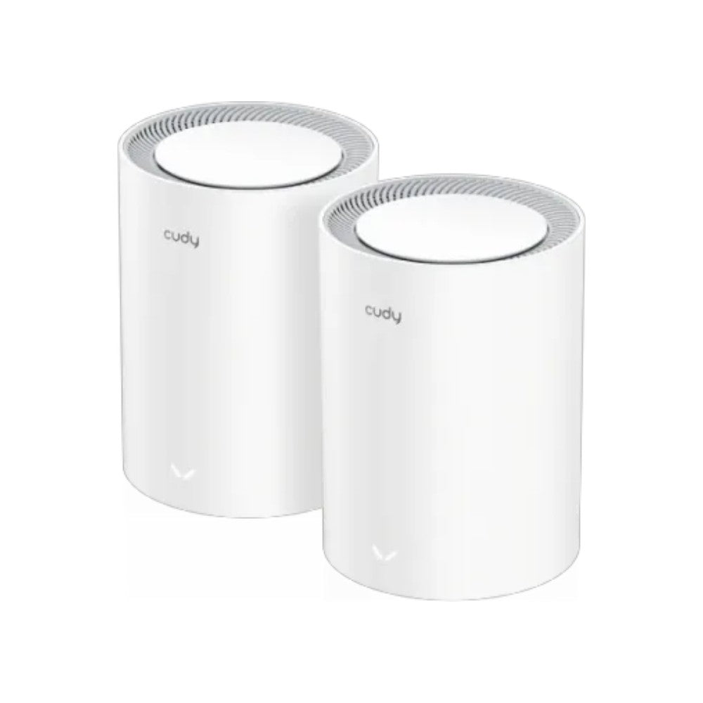 Cudy M3000 AX3000 2.5G Dual Band Wi-Fi 6 Mesh Router (2 Pack) (RC4214)