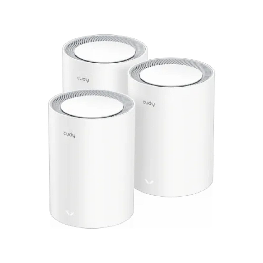 Cudy M3000 AX3000 2.5G Dual Band Wi-Fi 6 Mesh Router (3 Pack) (RC4215)