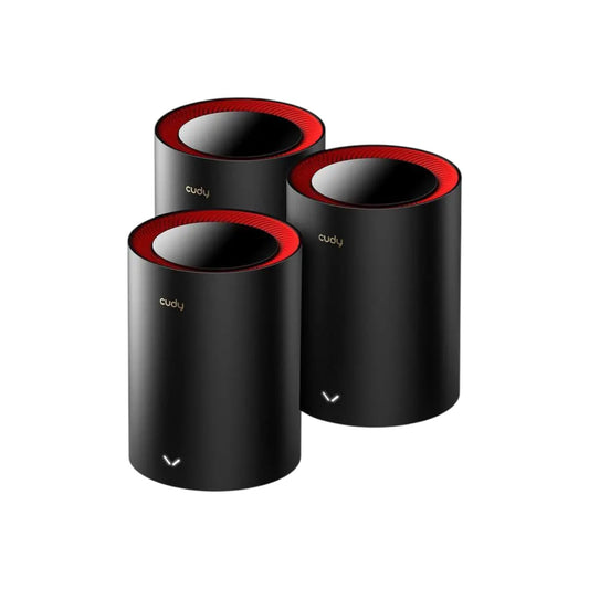 Cudy M3000 AX3000 2.5G Dual Band Wi-Fi 6 Mesh Router (3 Pack)