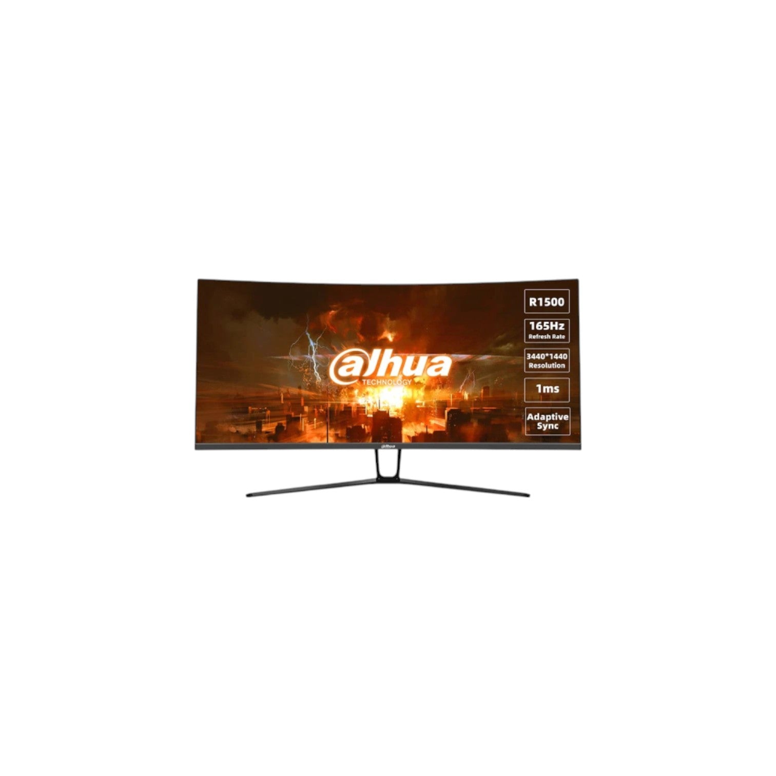 Dahua LM34-E330C 34" UltraWide WQHD Gaming Curved Monitor (MDH11706)