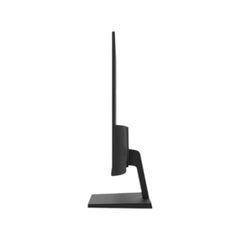 Dahua DHI-LM22-A201YFS 21.45-inch Full HD monitor, rear view highlighting connectivity ports, stand design, and VESA mount capability.