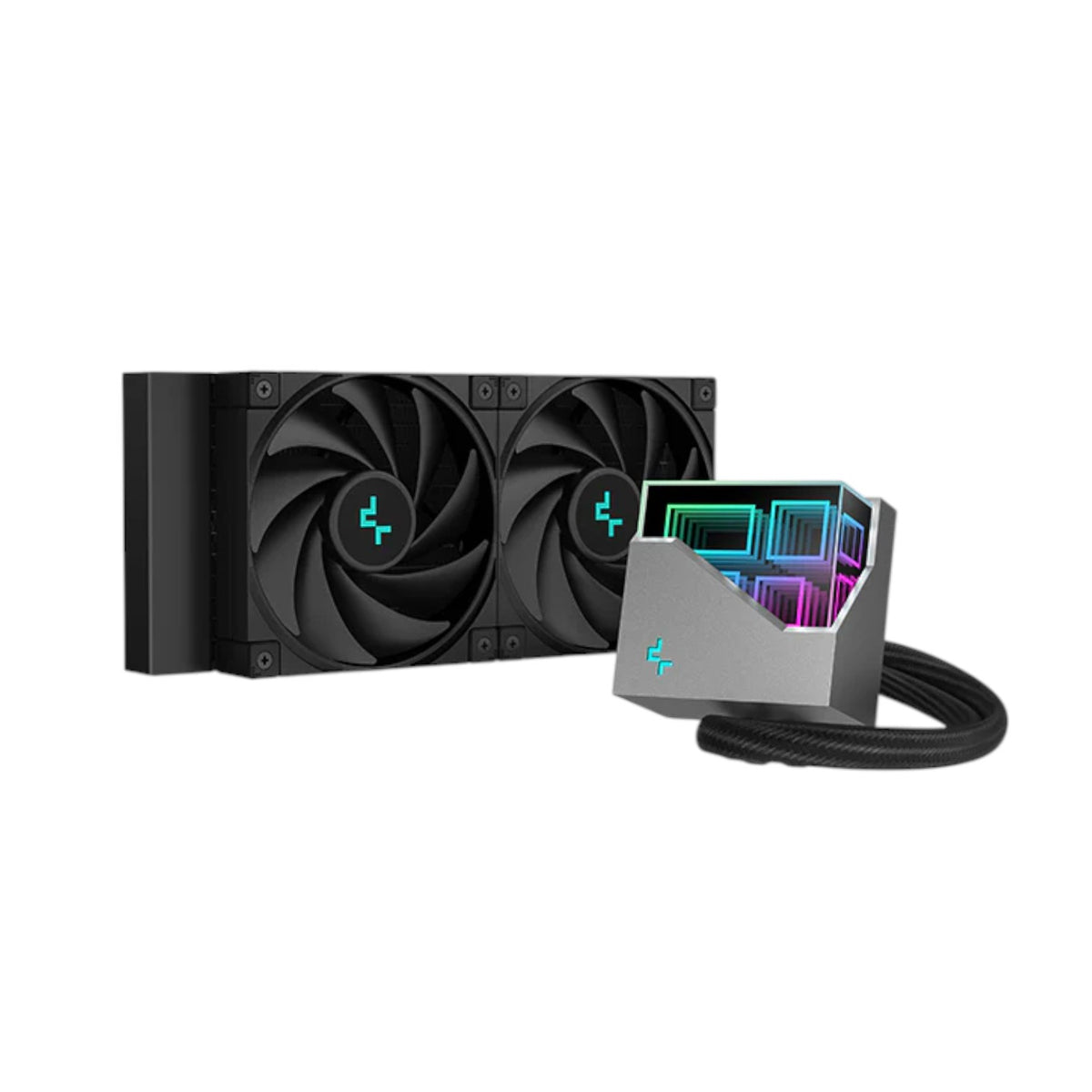 DeepCool LT520 240mm RGB High-Performance Liquid CPU Cooler (CPUDP17205)