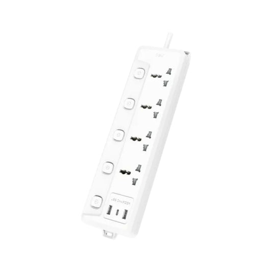 Deli CT711 4 Port 2 Meter Power Strip