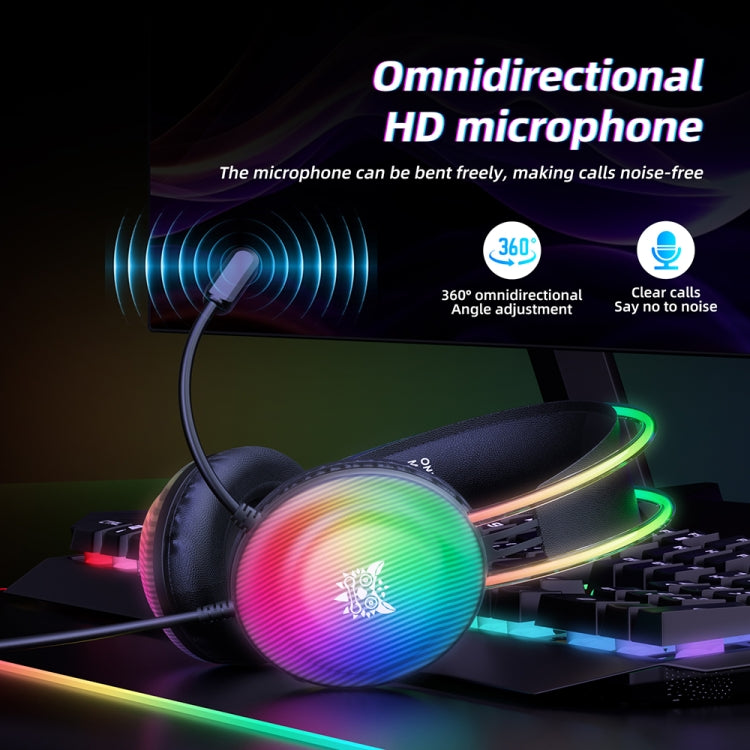 Onikuma X29 RGB Gaming Headphone (HOK3509)