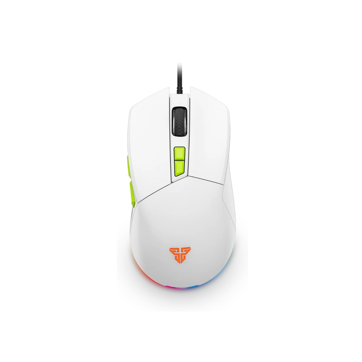 Fantech PHANTOM II VX6 Ergonomic Macro RGB Gaming Mouse White (MFT1918)