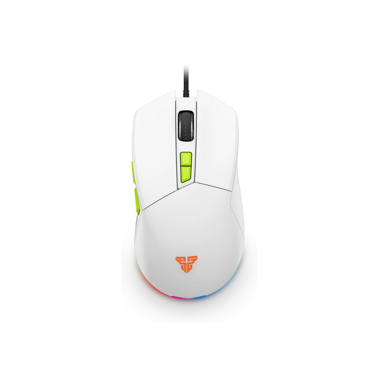 Fantech PHANTOM II VX6 Ergonomic Macro RGB Gaming Mouse White (MFT1918)