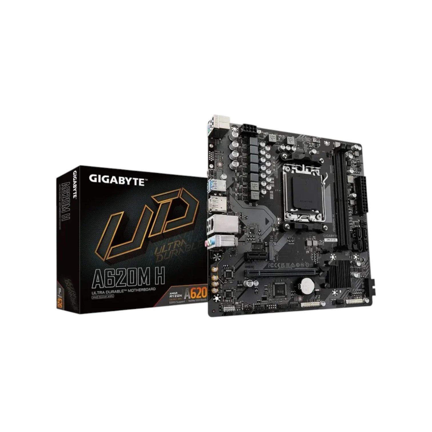 GIGABYTE A620M H AM5 Micro-ATX Motherboard (MGBAMD5629)