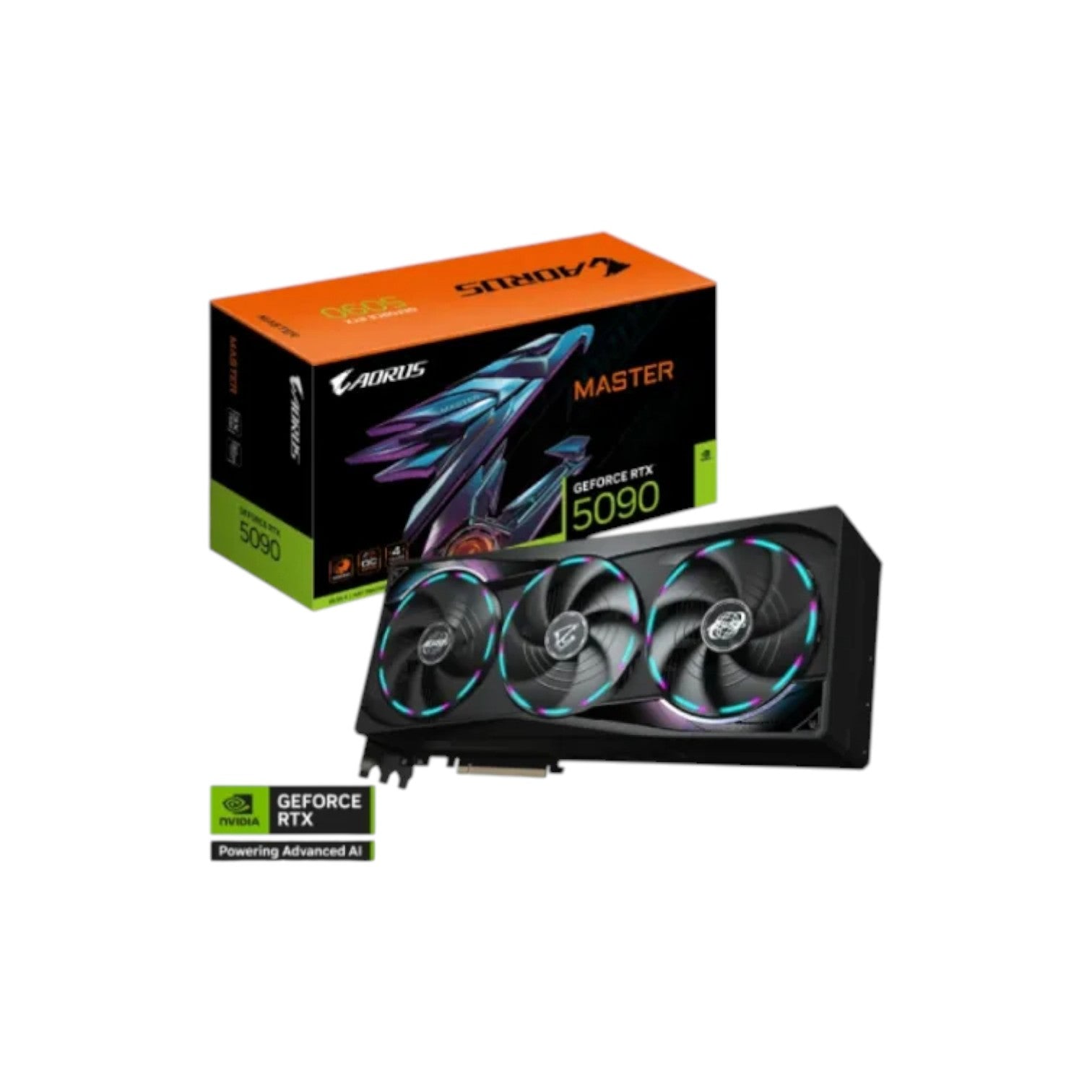 GIGABYTE AORUS GeForce RTX 5090 MASTER 32GB GDDR7 Graphics Card (GCGB91103)