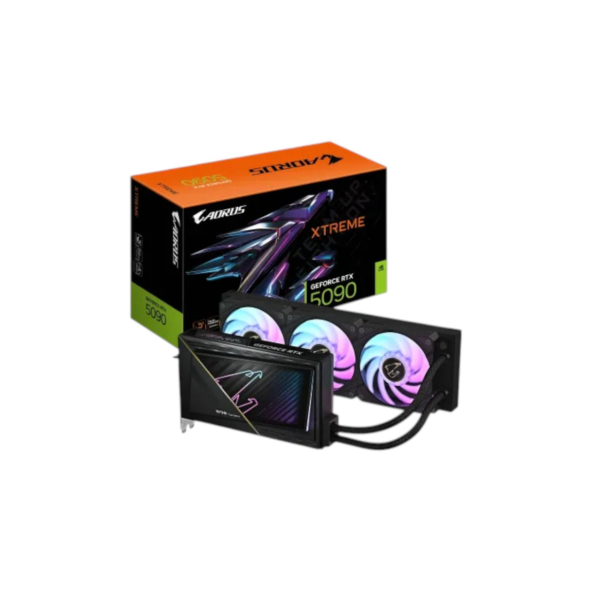 GIGABYTE AORUS GeForce RTX 5090 XTREME WATERFORCE 32GB GDDR7 Graphics Card (GCGB91101)
