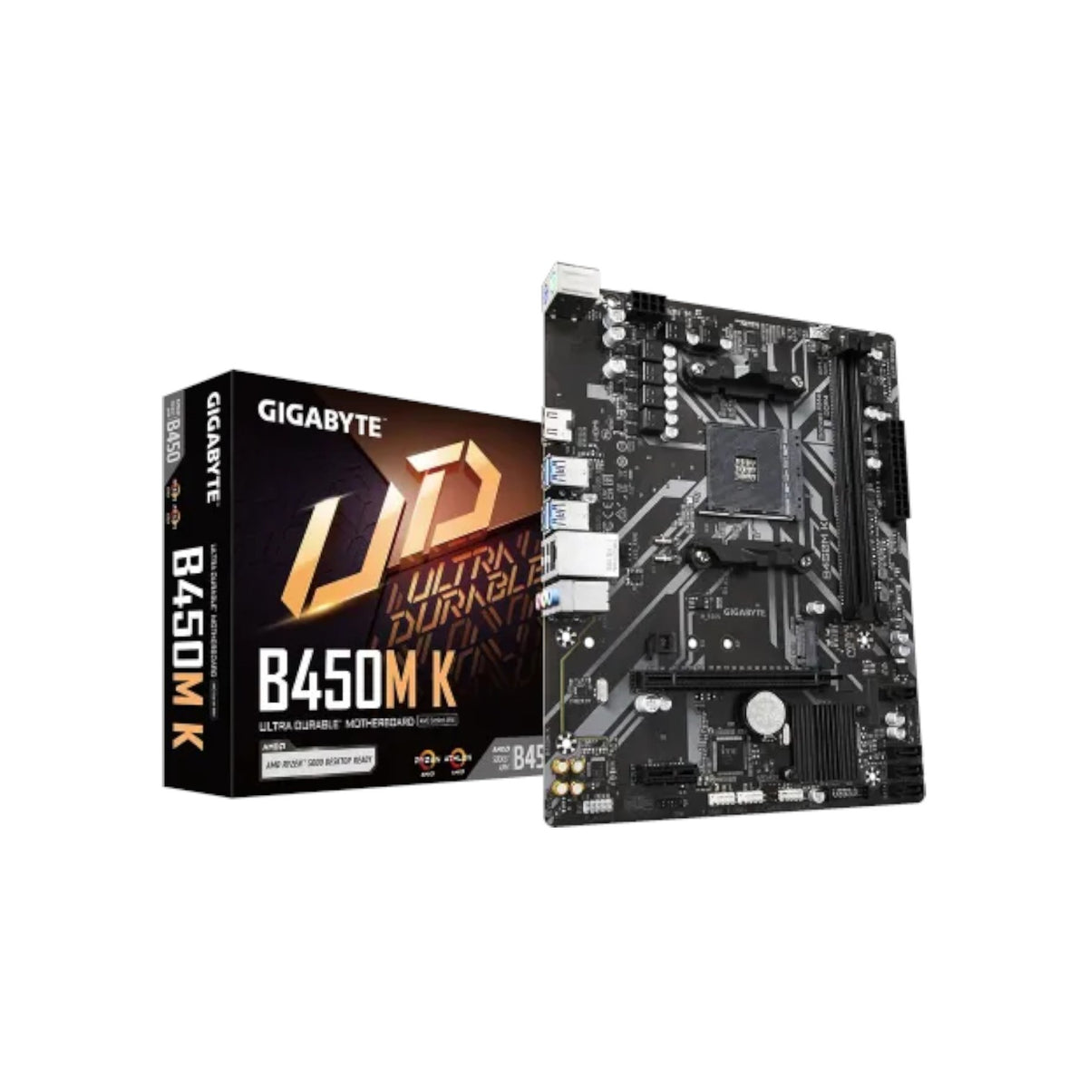 GIGABYTE B450M K AMD AM4 Micro ATX Motherboard (MGBAMD5633)