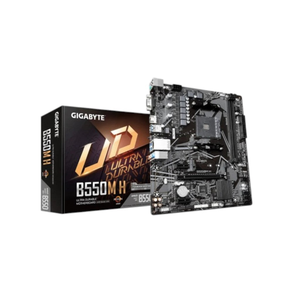 GIGABYTE B550M H AM4 Mico-ATX Motherboard (MGBAMD5601)