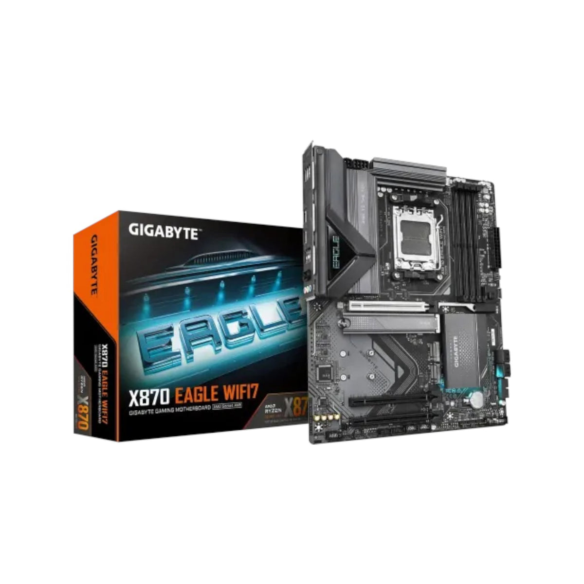 GIGABYTE X870 EAGLE WIFI7 DDR5 AMD AM5 ATX Motherboard (MGBAMD5608)